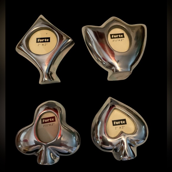 ♠️♥️♣️♦️ silver frames - Picture 2 of 6